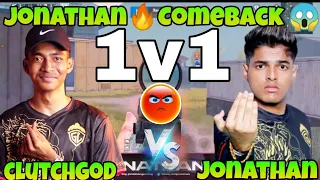 🔴 Jonathan Vs Clutchgod 1v1 Tdm Fight 🔥 | Jonathan Vs Clutchgod Tdm 😱 | Jonathan Vs Clutchgod