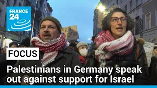 Israel-Hamas war: In Germany, Palestinians try to speak up amid support for Israel • FRANCE 24