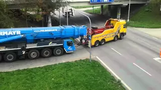 fail  liebherr ltm 1500/když selže obří jeřáb