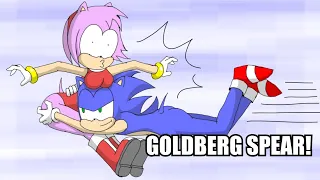 Sonic wants to be Amy's TAG TEAM PARTNER??? (AMY-VERSUS 10)