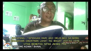 ANG ARAL NI CARDO BANAL UKOL SA PROSESO NG 49 DAYS NA PODER AT DEBUSYON SESSION 2 LAST