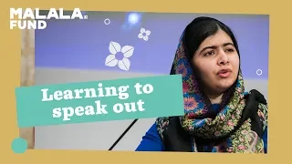 Malala and teen activists on learning to speak out