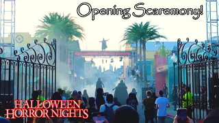Halloween Horror Nights 2023 - Opening Scaremony | Universal Studios Florida