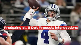 Analyzing all 9 Dak Prescott interceptions