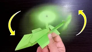 How to make a helicopter that moves and turns the paper propellers