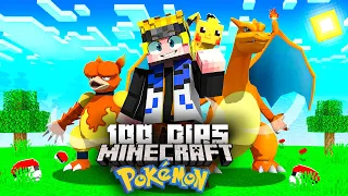 Sobreviví 100 días En Un Mundo Pokémon En Minecraft HARDCORE... Esto fue lo que pasó