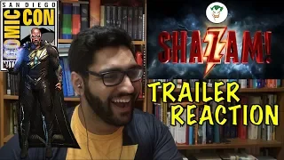 SHAZAM! TRAILER REACTION