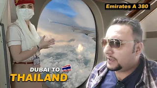 Dubai to Thailand by Emirates A 380 Airbus -Bangkok Suvarnabhumi International Airport-Dubai Airport