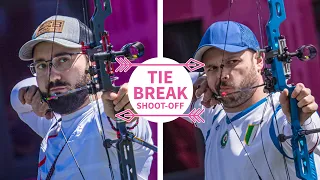 Gontier takes Pagnoni to single arrow decider | Fivics tiebreak