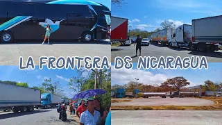 ASI ES LA FRONTERA DE  NICARAGUA