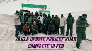 Zojila latest || update sector drass || complete mission #Matayan project vijak #55Rcc