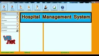 Hospital Management System in VB.NET | Part-01