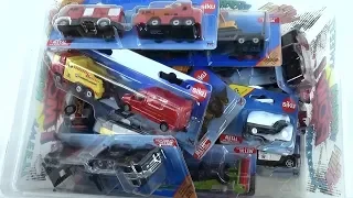 Box full of new siku cars