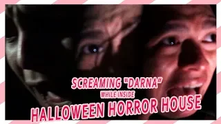Screaming "Darna" while inside #HalloweenHorrorHouse instead of just shouting | KHYM MANALO