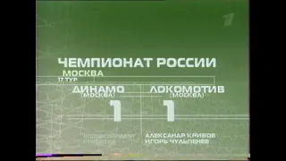 Динамо 1-1 Локомотив. Чемпионат России 2003