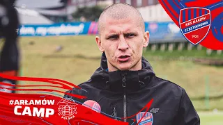 #ArłamówCamp | Trener Dawid Szwarga po sparingu z Puszczą Niepołomice