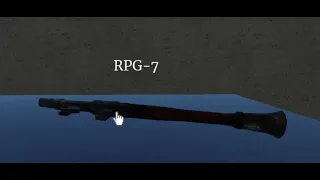 Roblox AniPhobia How to get the RPG-7 and the M60 [ Outdated ]