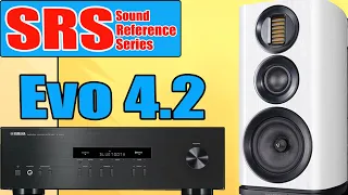 【SRS】Wharfedale Evo 4.2 ブックシェルフスピーカー / ヤマハ R-S202 ステレオレシーバー