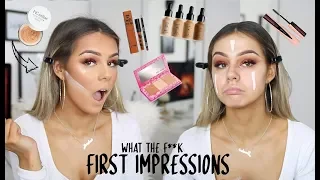 WHAAAT?! SHOOK. | FULL FACE OF FIRST IMPRESSIONS