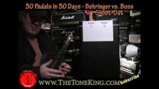 Day 28 - Shoot-Out - Boss Metal Zone vs. Behringer Ultra Metal - 30 Pedals in 30 Days