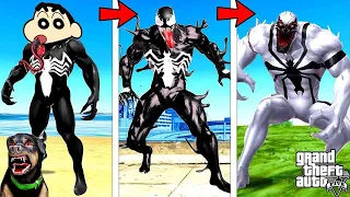 Shinchan & Franklin Fight Venom God In Gt 5 || TAMIL || GTA 5