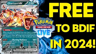 How to Play Charizard ex & Upgrade the Free Deck in 2024 (w/ PTCGL Lists)