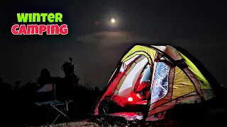 Winter Camping In Forest Of Uttarakhand | Group Overnight Camping With @unknowndreamer