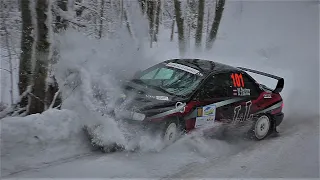 Rally Aluksne 2023 EVO Crash, Jumps, Many Mistakes