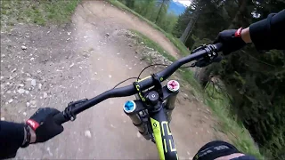 Bikepark Brandnertal 2017 - Blue and Red line