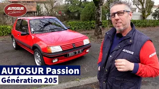 AUTOSUR Passion, la Peugeot 205 GTI