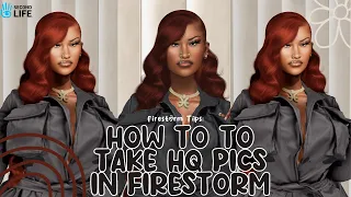 HOW TO: Take High Quality Pictures in Firestorm | Second Life