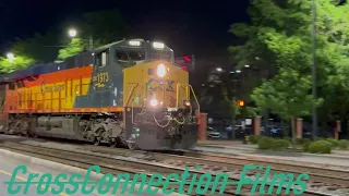 CSXT 1973 Chessie System Heritage Unit Leads M409-28 SB W/Some Horntaps In Fay NC