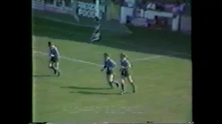 Carlisle United V Leeds United 6th August 1988 Pre Season Friendly