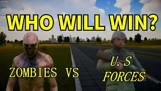 Apocalypse Showdown: 1 Million Zombies vs. 10,000 US Forces - Ultimate Epic Battle Simulator 2