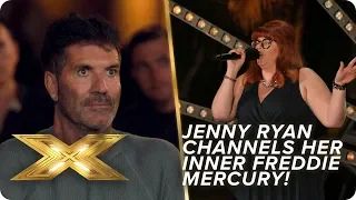 The Chase’s Jenny Ryan channels her inner Freddie Mercury | X Factor: Celebrity