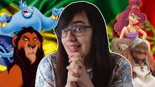 PORTUGAL X BRASIL - Músicas da Disney | Parte 6