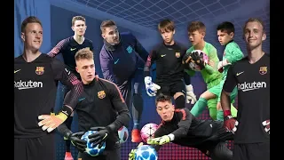 How to create a goalkeeper with Barça DNA