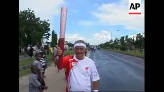 Cover of African leg of Beijing Olympics torch relay