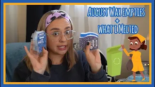 August Wax Empties + What I Melted (for the Summer Camp Theme!)