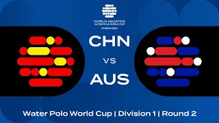 LIVE | China vs Australia | Water Polo World Cup 2023 | Athens