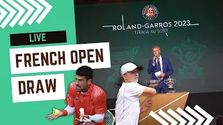 French Open Draw 2023 live: Djokovic and Alcaraz in the same half? Swiatek's path to glory revealed