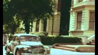 Driving through old London -1950's (with Soundtrack)