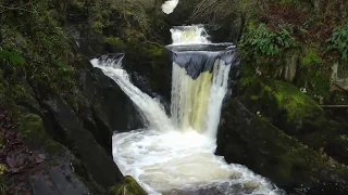 Ingleton Waterfalls in Yorkshire