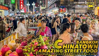 Enjoy　experience ChinaTown / Yaowarat in Bangkok (May 2024)  relaxing walk on Bangkok