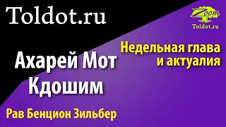 [1 часть] Недельная глава и ее законы. Ахарей Мот и Кдошим. Рав Бенцион Зильбер