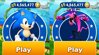 Sonic Dash - Classic Sonic vs Zazz defeat All Bosses Zazz Dr.Eggman Dr.Robotnik - Run Gameplay