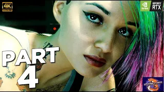 CYBERPUNK 2077 Walkthrough Gameplay Part 4 - JUDY (FULL GAME) 4K 60FPS