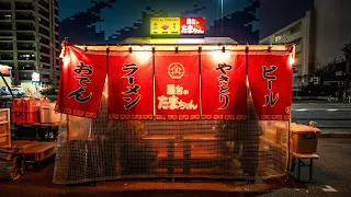 Fukuoka, Japan Yakiniku restaurant Food stall popular among overseas travelers "Yatai no Tama-chan"