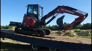 2022 Yanmar VIO-55 Mini-Excavator With LD18 Attachments (Same as Chris's ) Delivery Day...