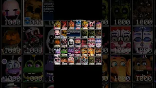 FNAF UCN: What if you set the game to 50/1000 mode? #funny #memes #fnaf #ucn #securitybreach